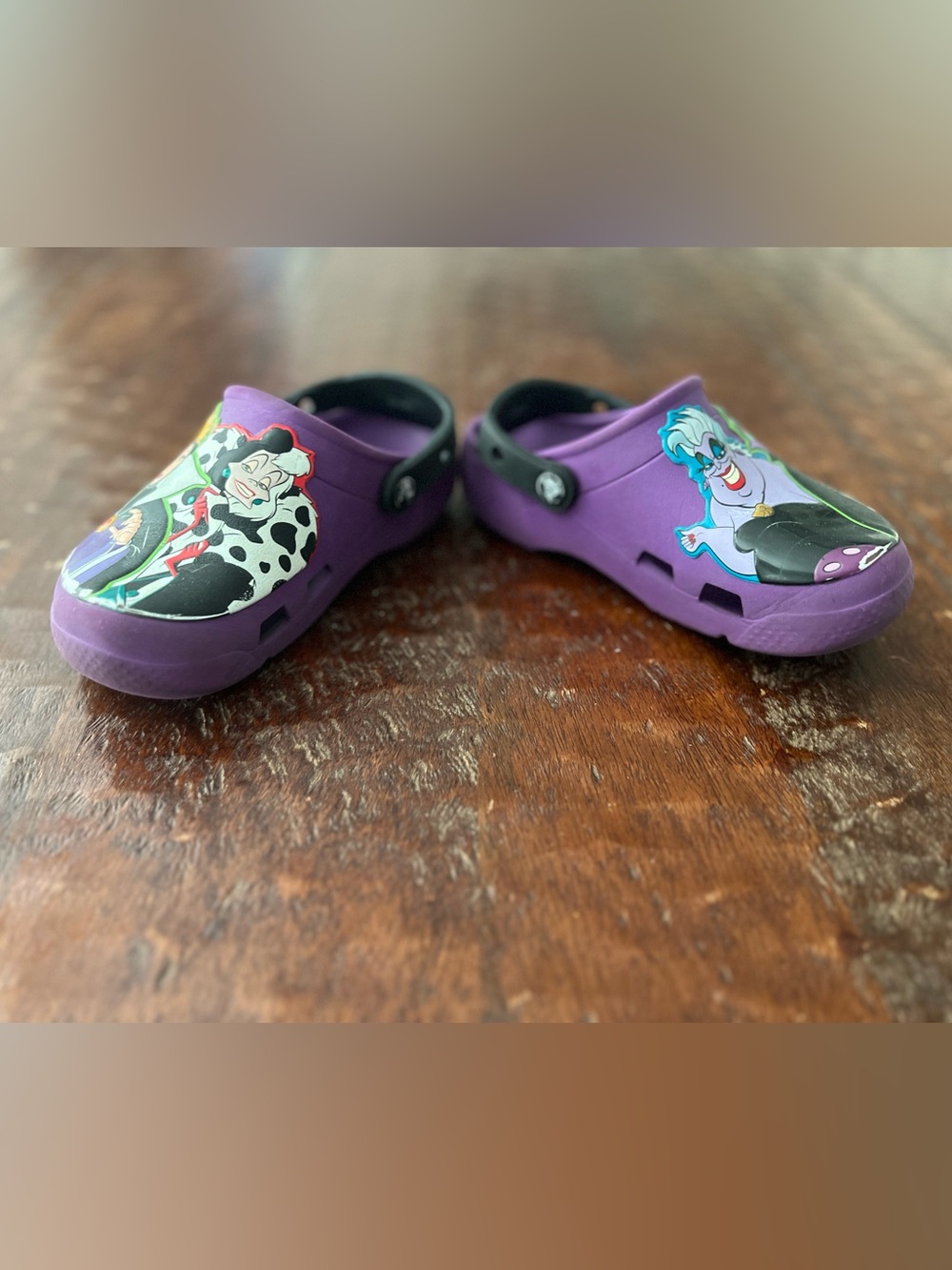 CROCS Kids Purple Disney Villains CROCS Size 13 - Picture 6 of 8